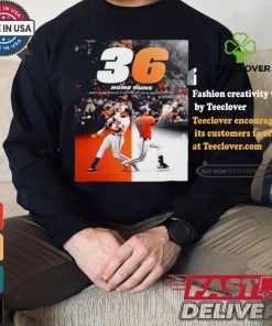 Anthony santander 36 home runs most home runs by a switch hitter in orioles history shirt 3 Anthony santander 36 home runs most home runs by a switch hitter in orioles history shirt