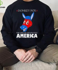 Anti Biden donkeypox is destroying america inflaltion T Shirt
