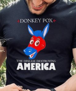 Anti Biden donkeypox is destroying america inflaltion T Shirt