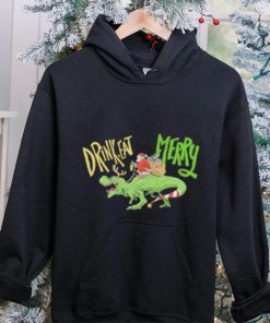 Anti Christmas Santa Claus Dinosaur Shirt