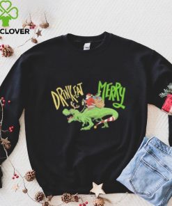 Anti Christmas Santa Claus Dinosaur Shirt