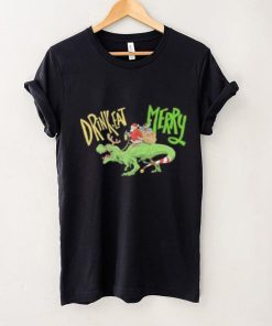 Anti Christmas Santa Claus Dinosaur Shirt