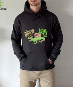 Anti Christmas Santa Claus Dinosaur Shirt