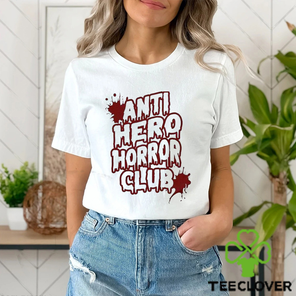 Anti Hero Horror Club Halloween Season Shirt, Cool Scary Tshirt, Slasher Movie Club T Shirt, Scary Movie Tee Anti Hero Horror Club Halloween Season Shirt, Cool Scary Tshirt, Slasher Movie Club T Shirt, Scary Movie Tee