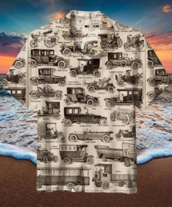 Antique Vehicle Retro Hawaiian Shirt