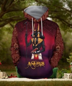 Anubis 3d All Over Print Hoodie