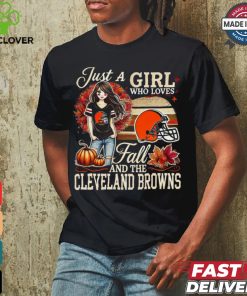 AnyConv.com__Just A Girl who loves fall and the Cleveland Browns 2024 shirt