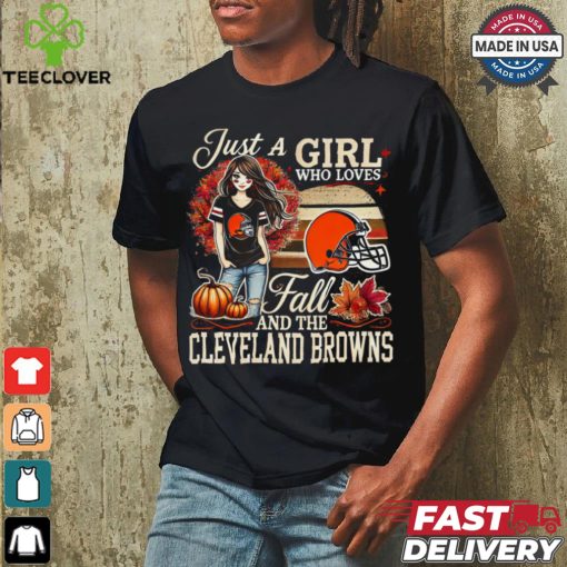 AnyConv.com__Just A Girl who loves fall and the Cleveland Browns 2024 shirt