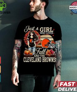 AnyConv.com__Just A Girl who loves fall and the Cleveland Browns 2024 shirt
