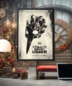 The Fall Of The House Of Usher Netflix Series Home Decor Poster Canvas