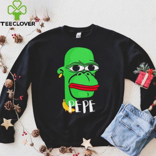 Ape Pepe pixel art shirt