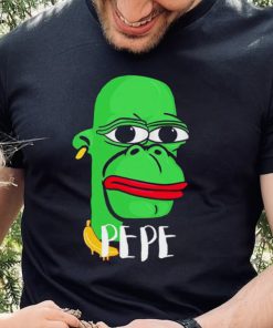 Ape Pepe pixel art shirt