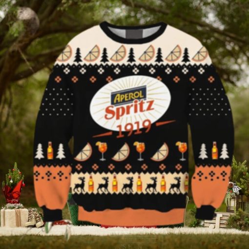 Aperol Spritz 1919 Ugly Christmas Sweater