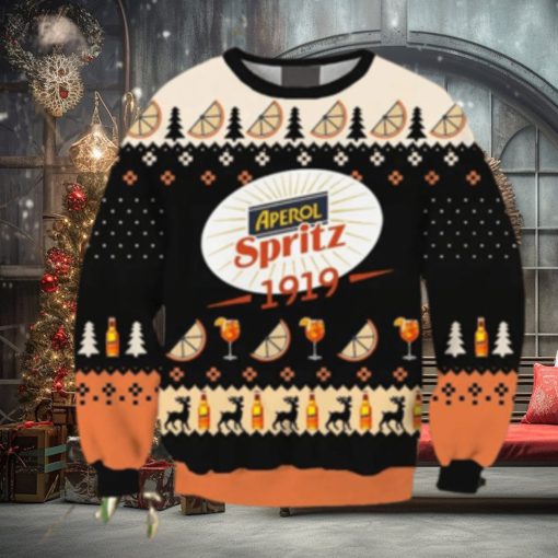 Aperol Spritz 1919 Ugly Christmas Sweater