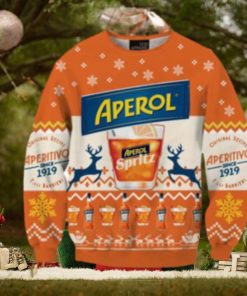 Aperol Spritz 3D Printed Christmas Sweater