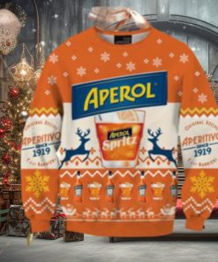 Aperol Spritz 3D Printed Christmas Sweater