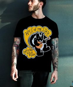 Apes Of The State Defend Folk Punk T Shirt