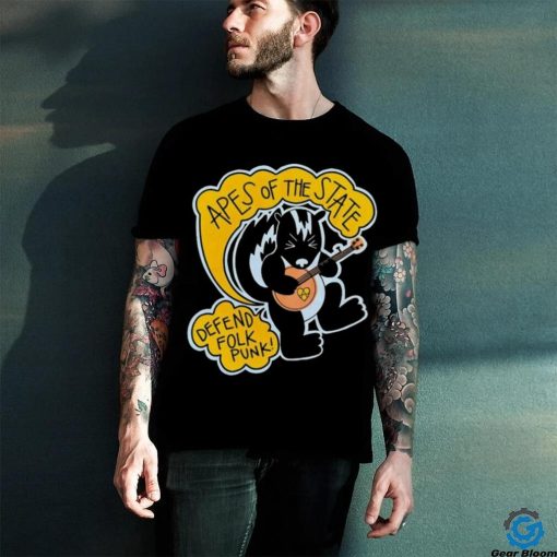 Apes Of The State Defend Folk Punk T Shirt