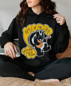 Apes Of The State Defend Folk Punk T Shirt