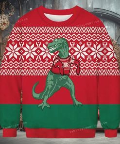 Apiidoo Dinosaur Ugly Sweater For Woman