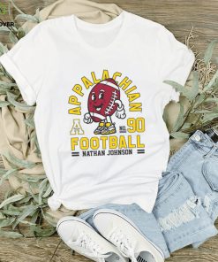 App State NCAA Football Nathan Johnson T Shirt