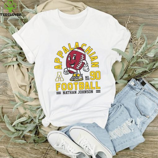 App State NCAA Football Nathan Johnson T Shirt