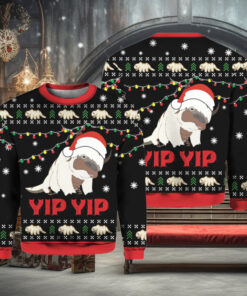 Appa Sky Bison yip yip Ugly Christmas Sweater