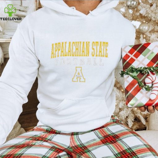 Appalachian State Mountaineers Champion Football Jersey T Shirt   Black