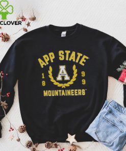 Appalachian State Mountaineers Uscape Apparel Laurels Fleece Crop Shirt
