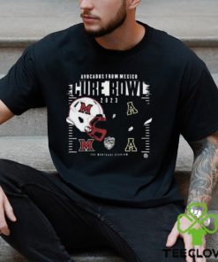 Appalachian State Mountaineers vs Miami RedHawks Helmet Avocados from Mexico 2023 Cure Bowl Classic T Shirt