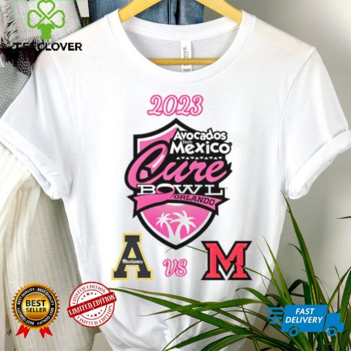 Appalachian State Mountaineers vs Miami Redhawks 2023 Cure Bowl Orlando hoodie, sweater, longsleeve, shirt v-neck, t-shirt