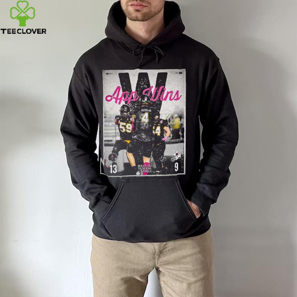 Appalachian state mountaineers football app wins 13 9 become 2023 cure bowl champions poster shirt Appalachian state mountaineers football app wins 13 9 become 2023 cure bowl champions poster shirt