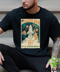 April 14, 2024 Van Andel Arena, Grand Rapids, MI AJR The Maybe Man Tour Poster Shirt