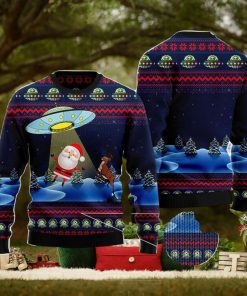 Alien Santa Ugly Christmas Sweater AOP All Over Printed Sweater