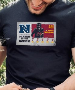 ArI cb marco wilson defensive player of the week 2022 shirt