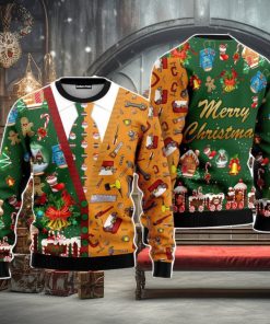 Arborist Merry Christmas Unisex Ugly Sweater