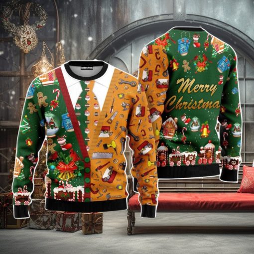 Arborist Merry Christmas Unisex Ugly Sweater