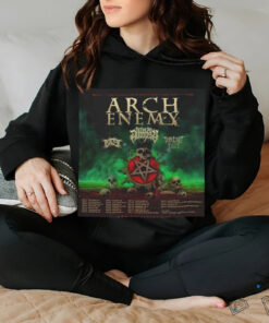 Arch Enemy North American Blood Dynasty Tour 2025 Tour Dates Fan Gifts Classic T Shirt