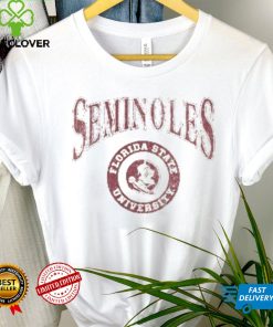 Arched Logo Lockup Slub LS Tee Florida State University Shirt