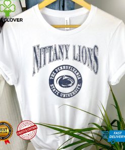 Arched Logo Lockup Slub Tee Penn State University Shirt