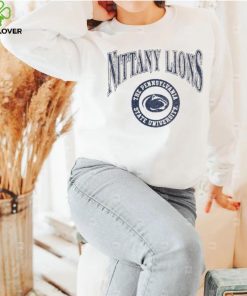 Arched Logo Lockup Slub Tee Penn State University Shirt