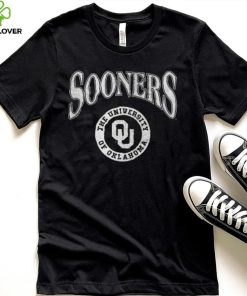 Arched Logo Lockup Slub Tee University of Oklahoma Shirt