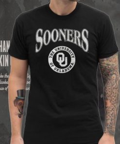 Arched Logo Lockup Slub Tee University of Oklahoma Shirt
