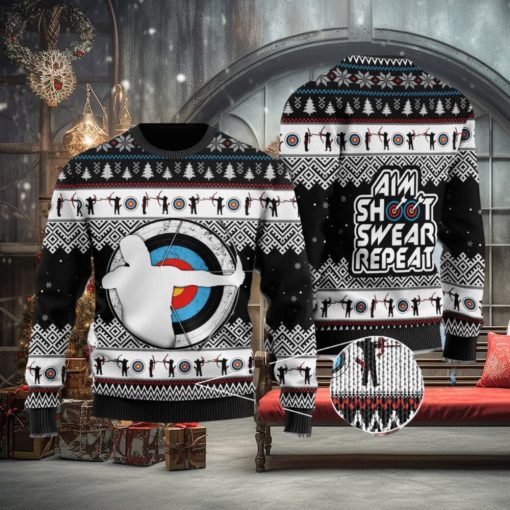 Archery Novelty Ugly Christmas Sweater Gift For Men And Women