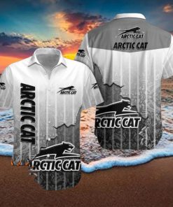 Arctic Cat Logo Broken Wall Printed 3D Hawaiian Shirt For Fans