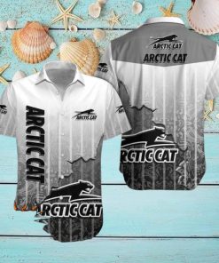 Arctic Cat Logo Broken Wall Printed 3D Hawaiian Shirt For Fans