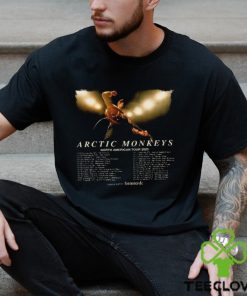 Arctic Monkey Tour 2023 Merch Music And Lover Monkeys T Shirt