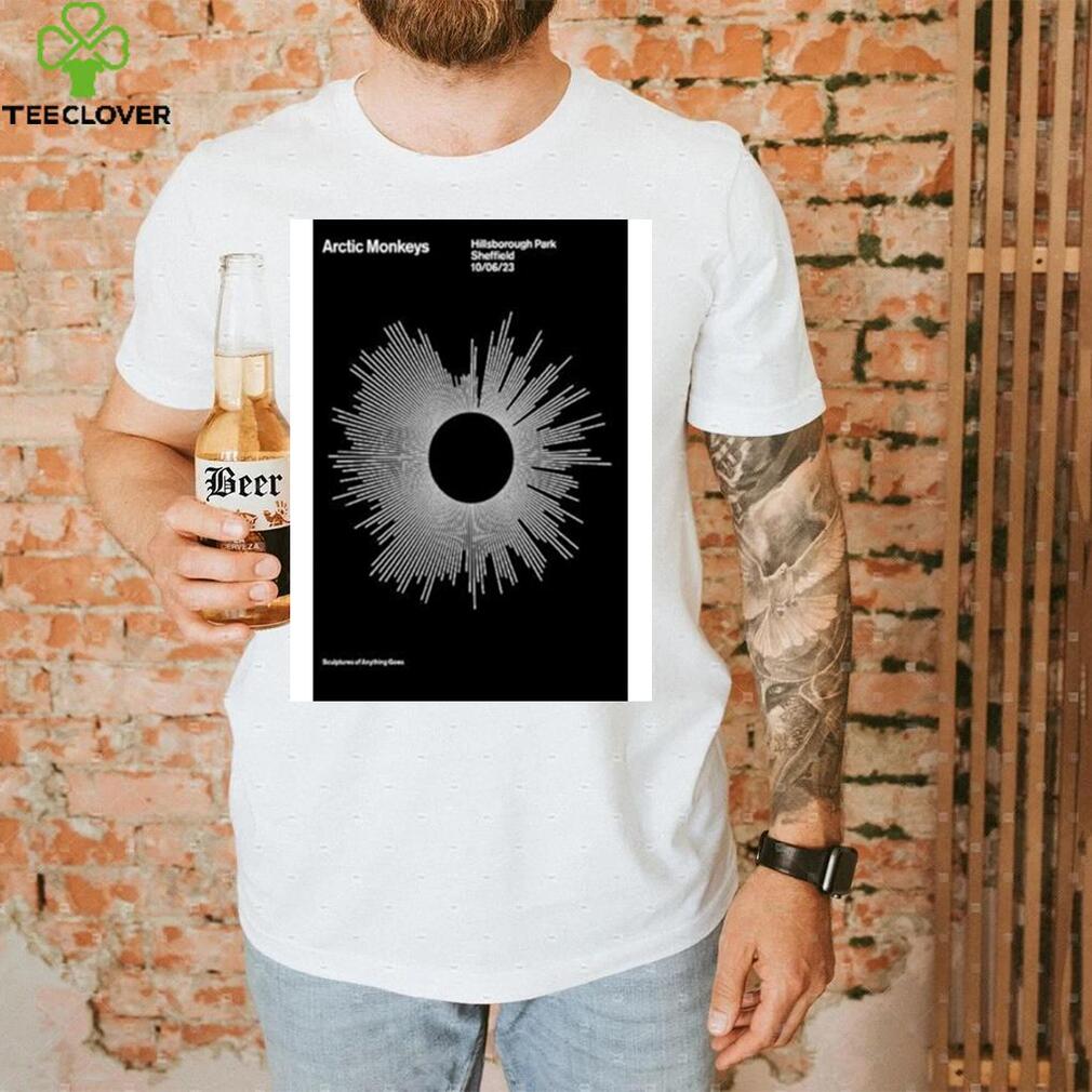 Arctic Monkeys 10.06.2023 Hillsborough Park, Sheffield Poster shirt Arctic Monkeys 10.06.2023 Hillsborough Park, Sheffield Poster shirt