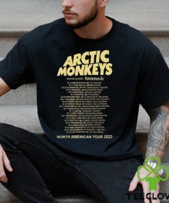 Arctic Monkeys 2023 North American Tour T Shirt Band Shirt Sweatshirt Unisex 1 Arctic Monkeys 2023 North American Tour T Shirt Band Shirt Sweatshirt Unisex