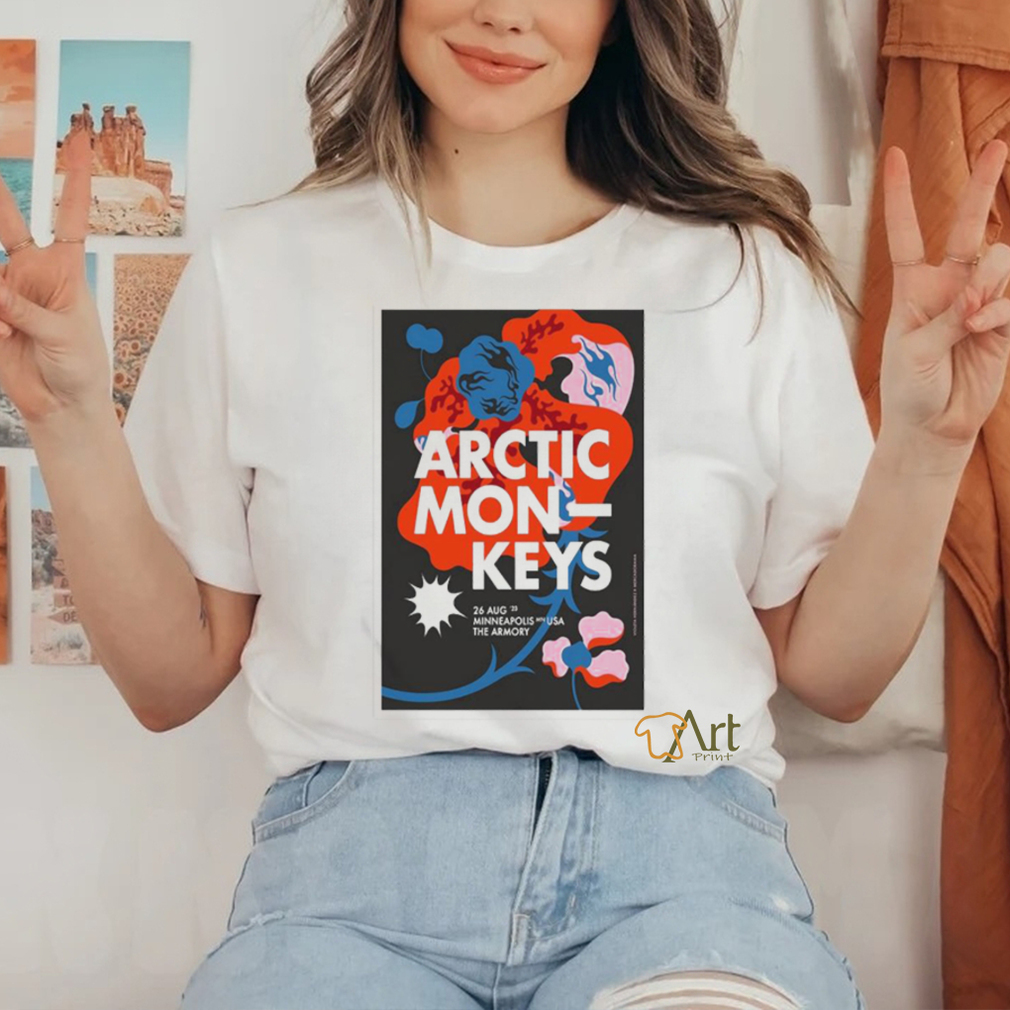 Arctic Monkeys The Armory Minneapolis MN USA Aug 26 2023 Poster T Shirt Arctic Monkeys The Armory Minneapolis MN USA Aug 26 2023 Poster T Shirt